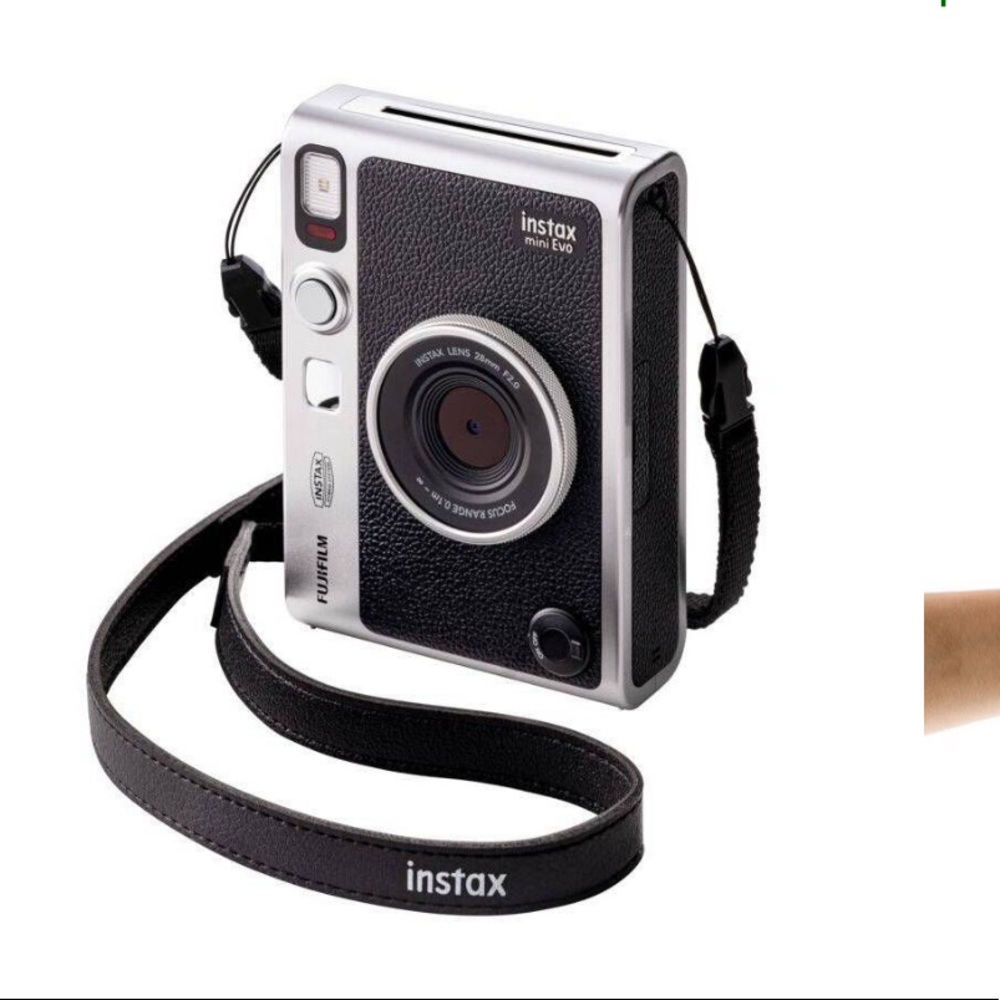Instax Mini Evo Instant Film Camera - Black